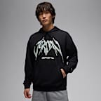 NIKE ジョーダン Jordan Retro 4 GFX Fleece Hoodie パーカー New XL Nike Air Jordan 4 Bred Artist Darien Birks Fleece